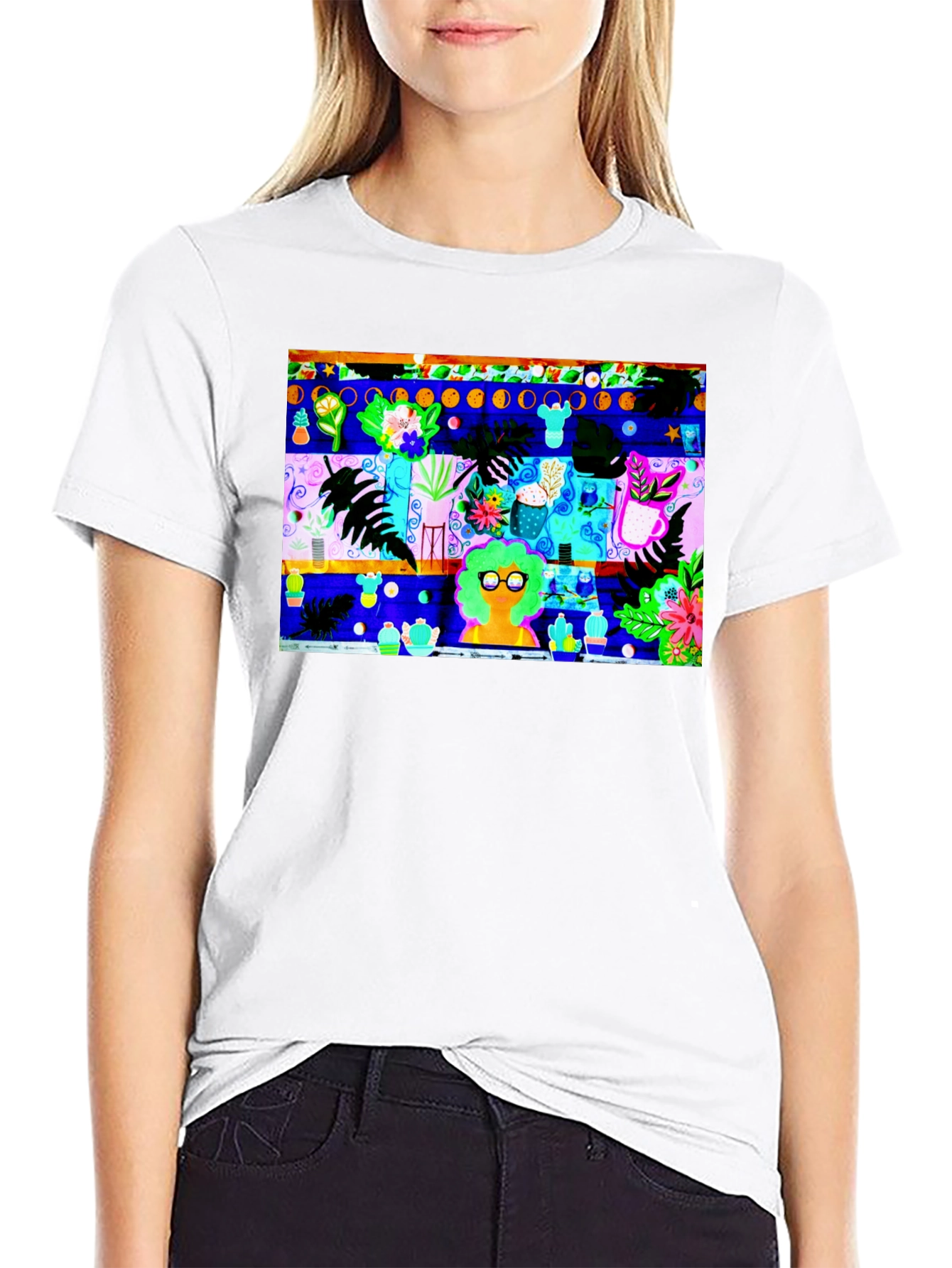 Abstract Plant Lover T-Shirt