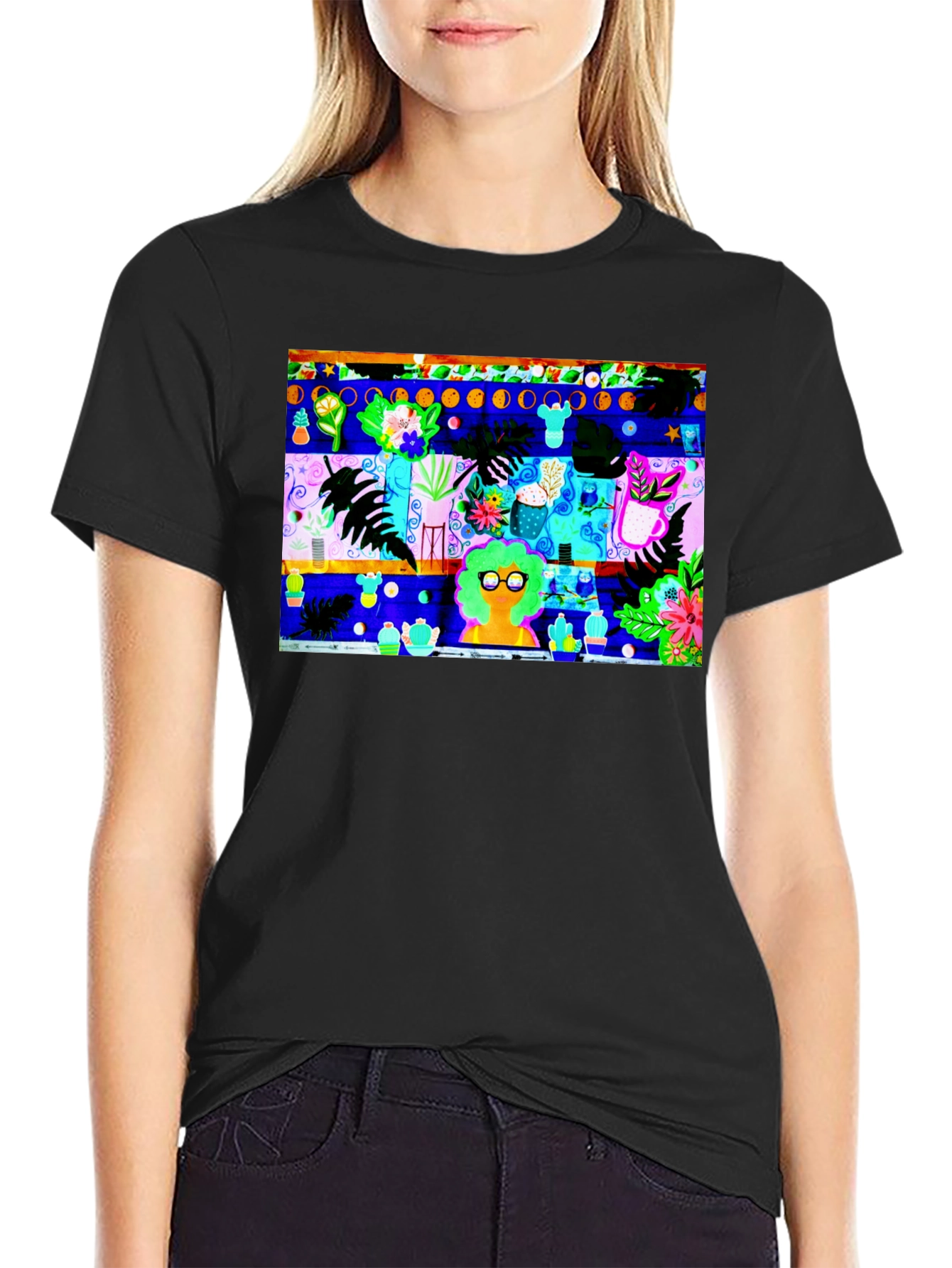 Abstract Plant Lover T-Shirt