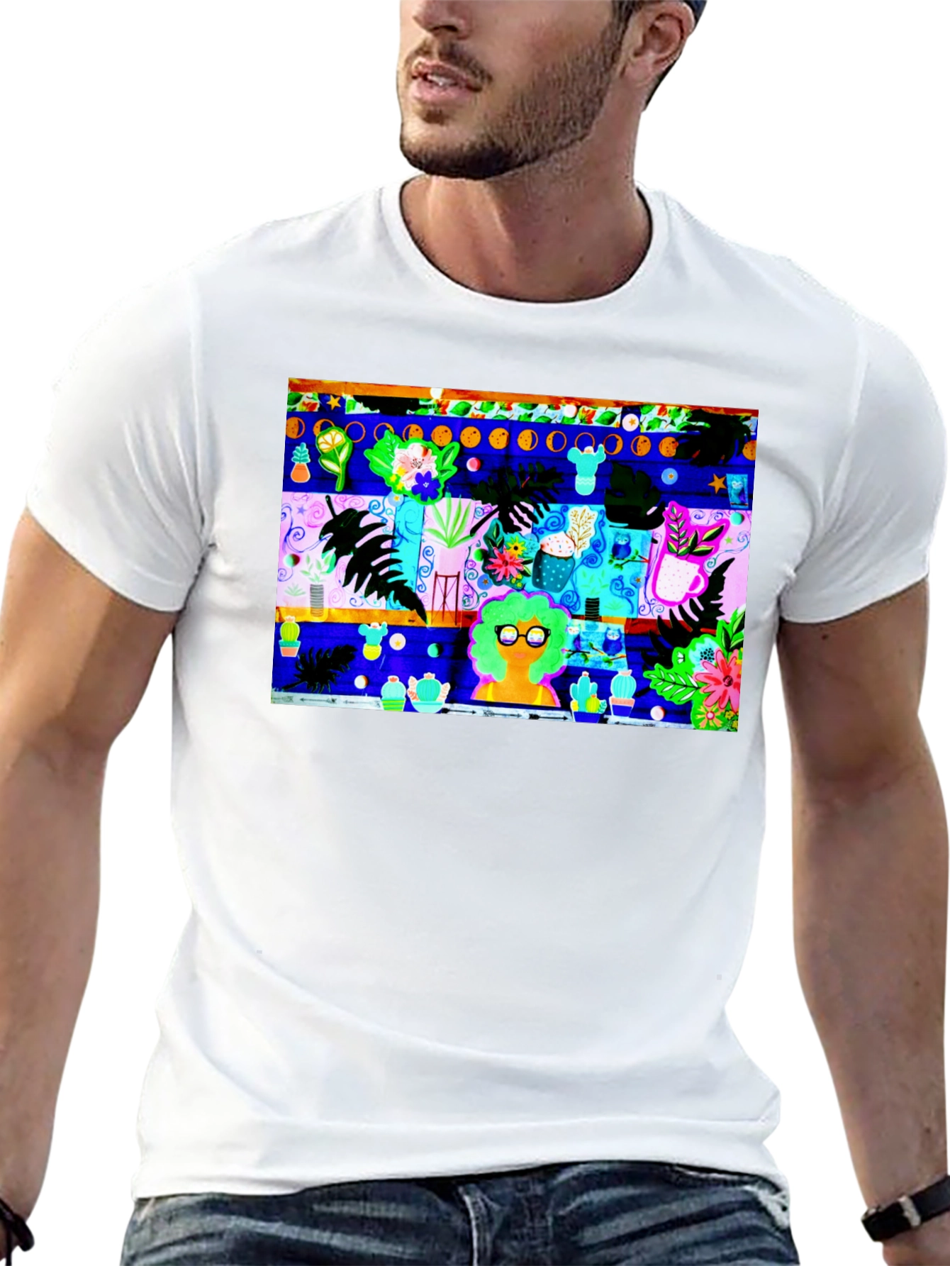 Abstract Plant Lover T-Shirt