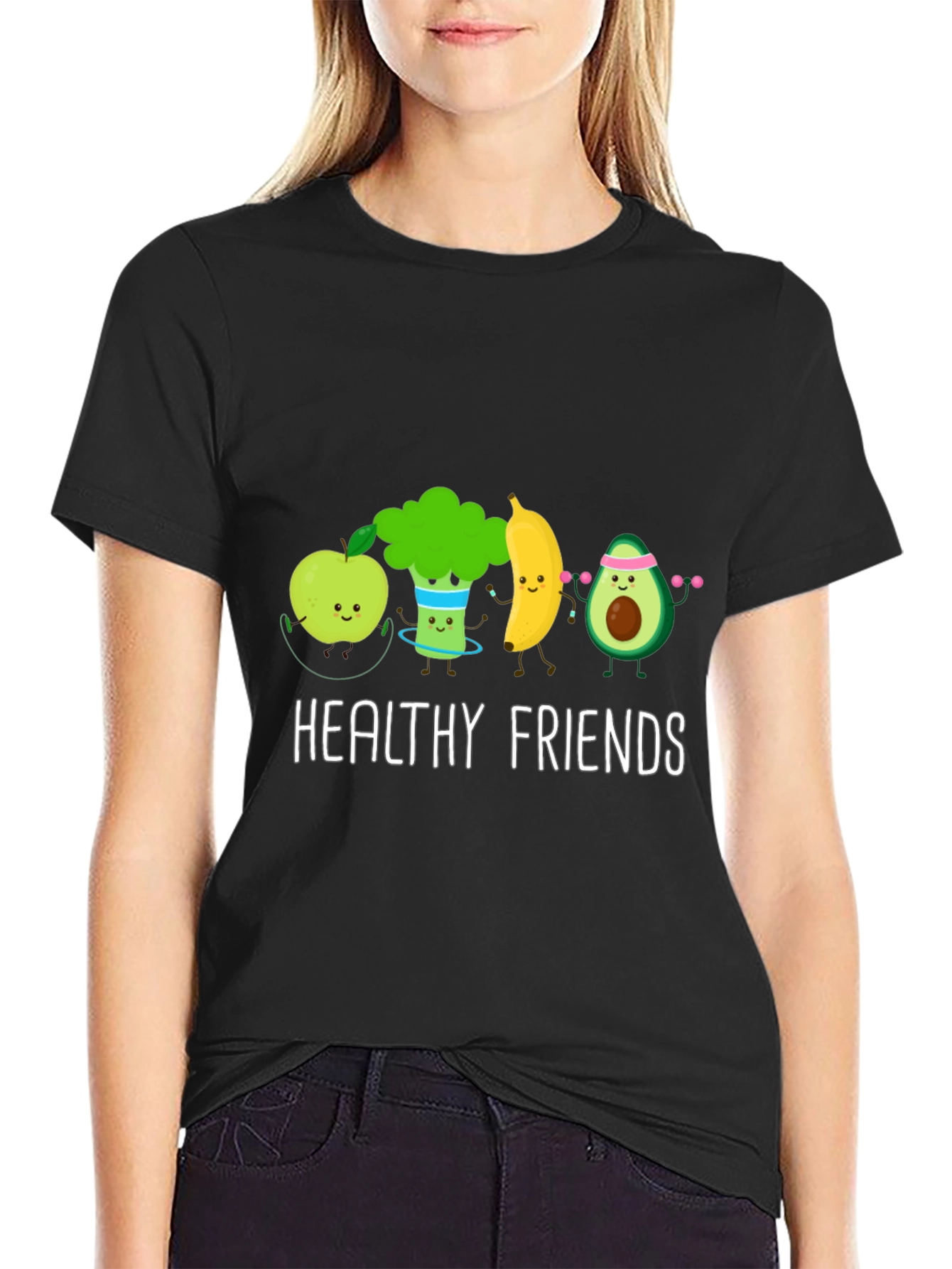 Healthy Friends Graphic Tee