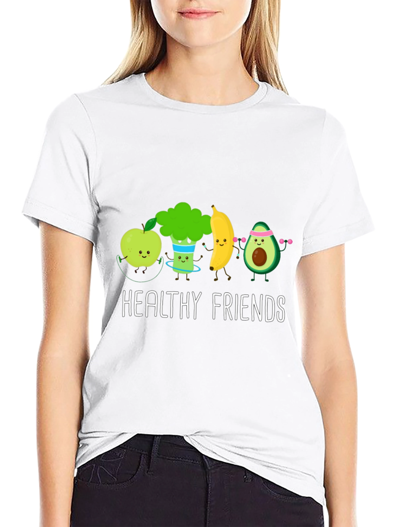 Healthy Friends Graphic Tee
