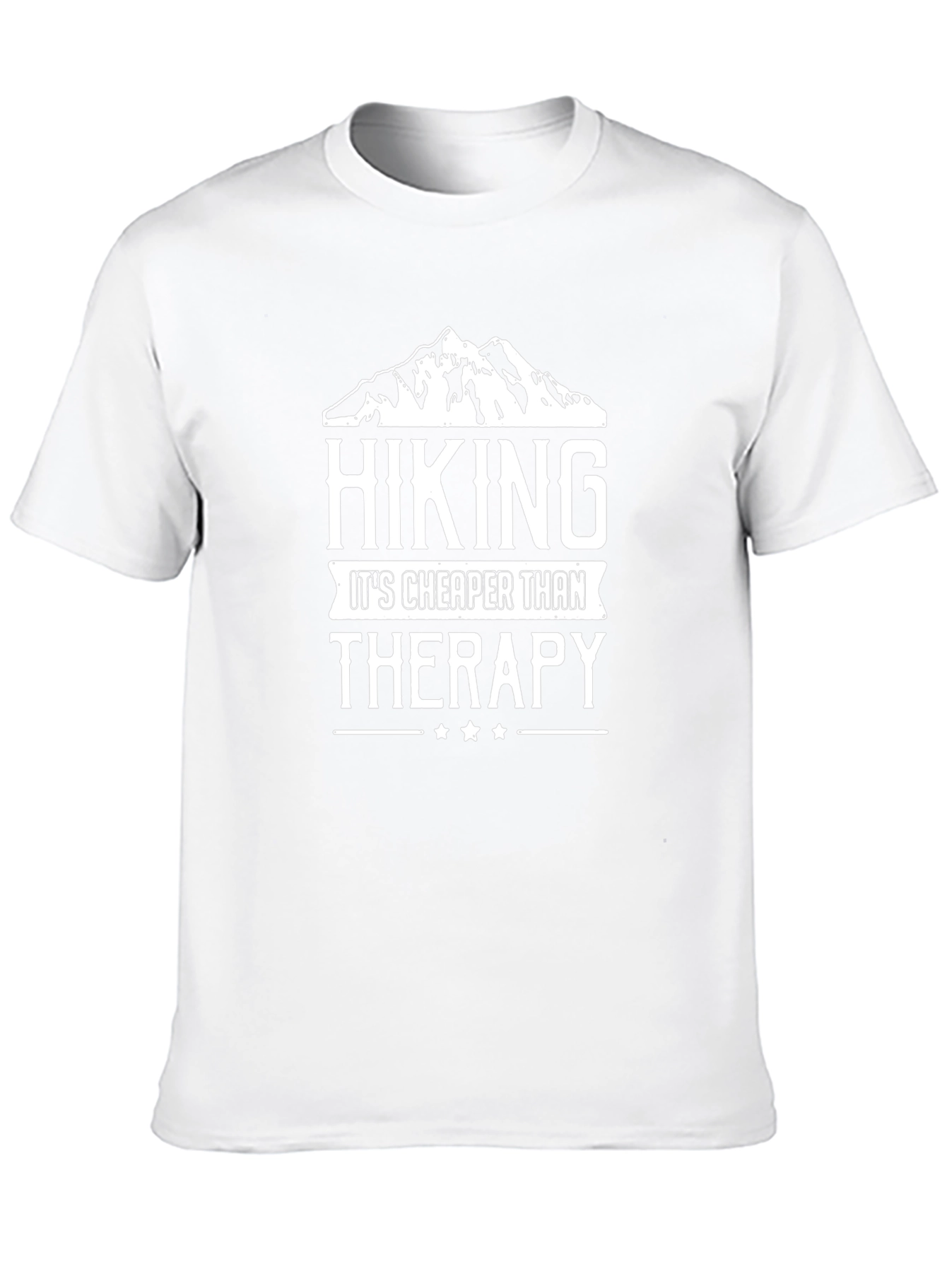 Hiking Cheaper Than Therapy Graphic Tee