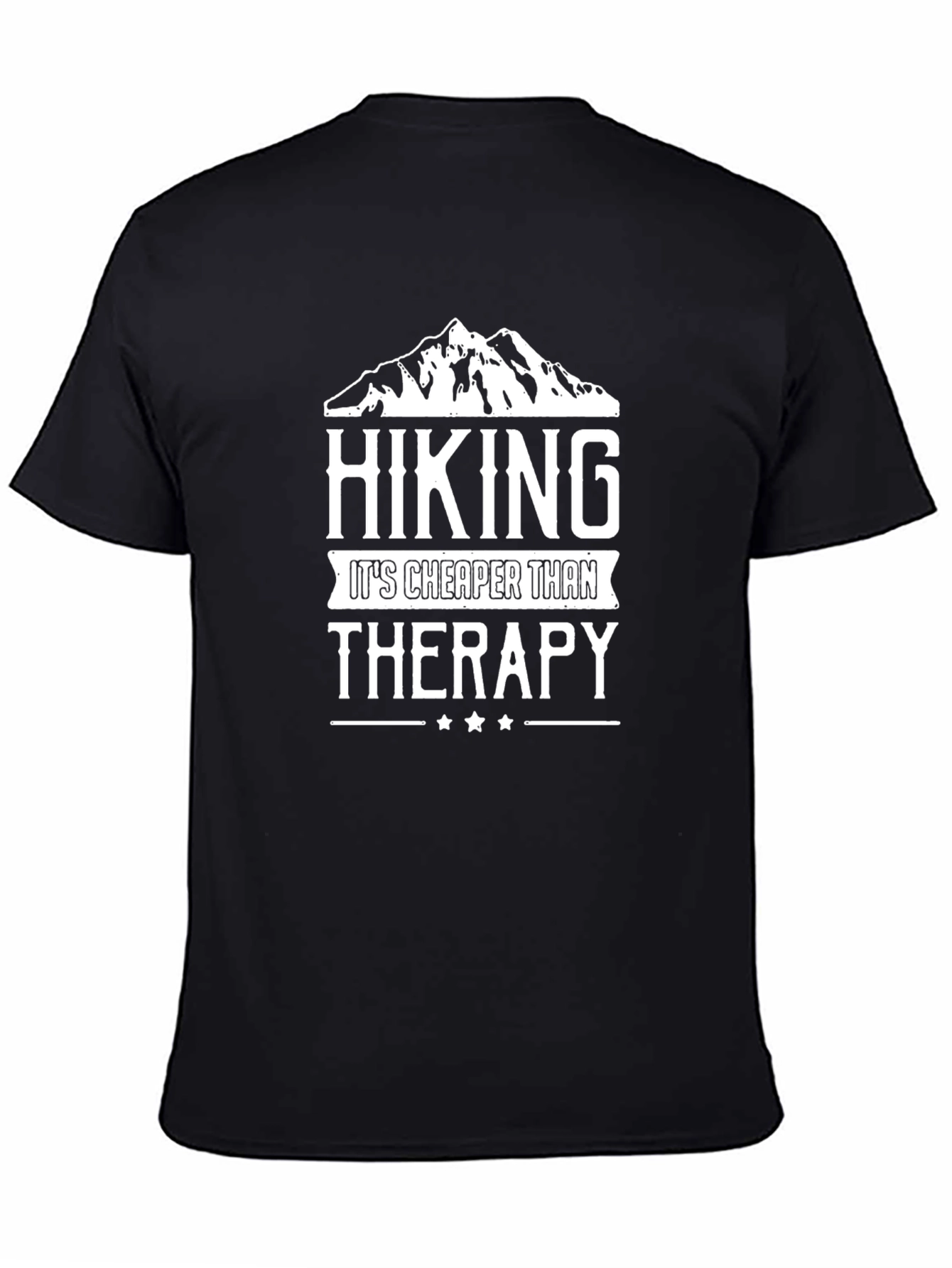 Hiking Cheaper Than Therapy Graphic Tee