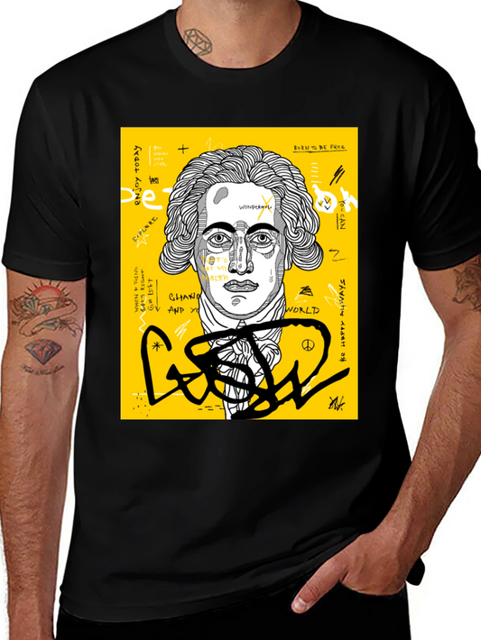 Abstract Art T-Shirt - Unique Graphic Tee