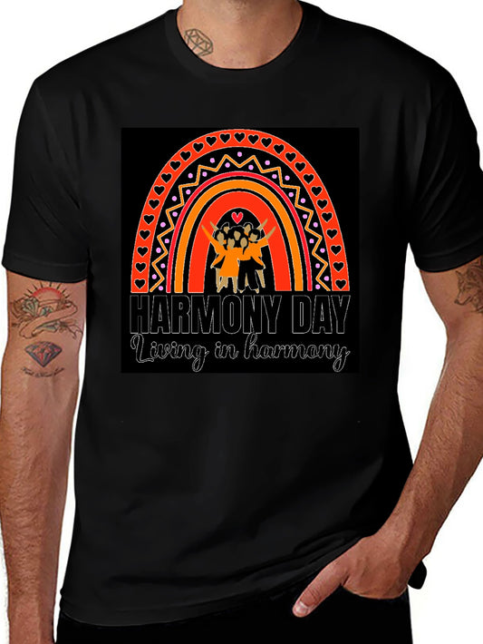 Harmony Day T-Shirt: Living in Harmony Design