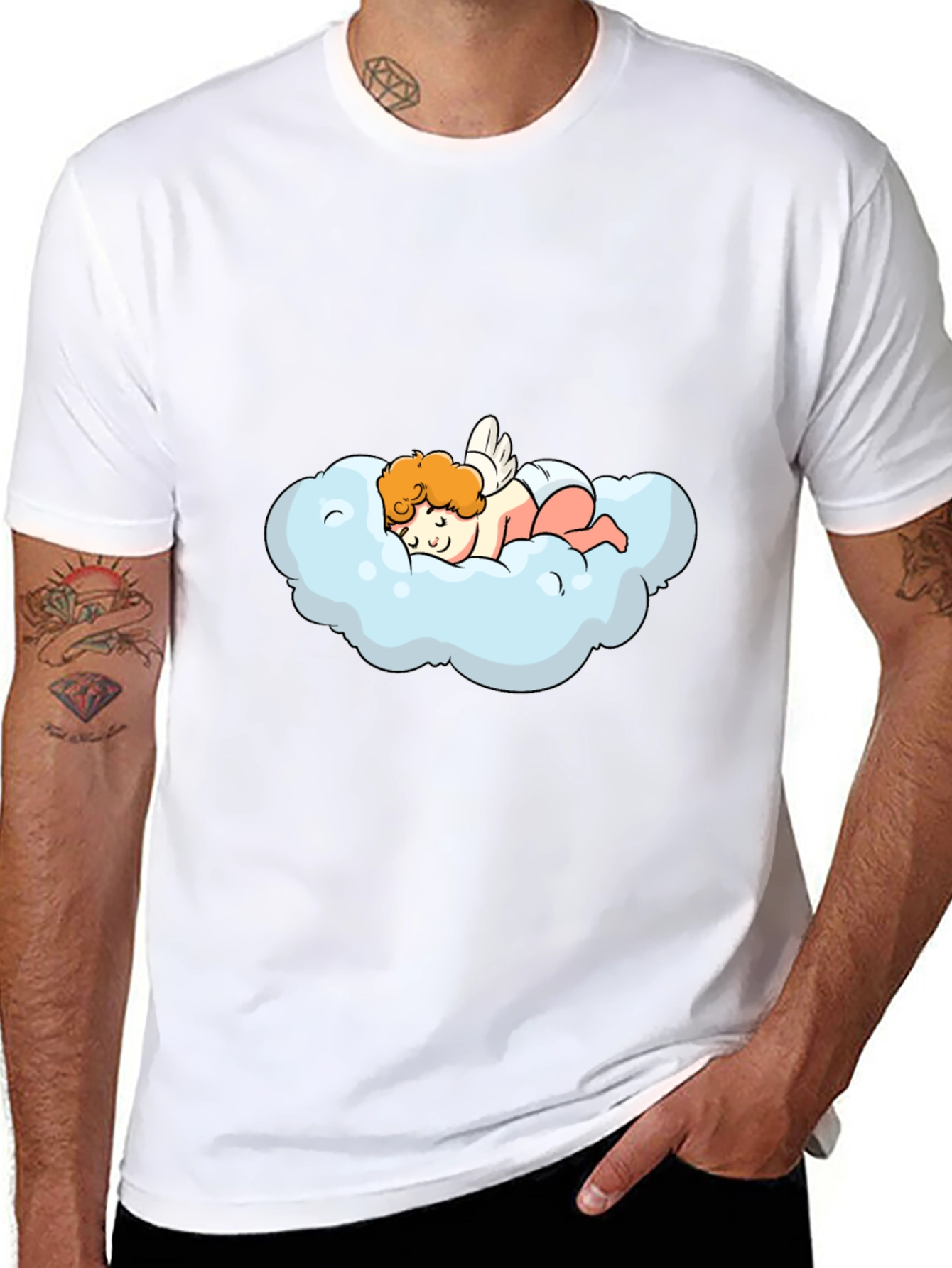 Angel Sleeping on a Cloud T-Shirt