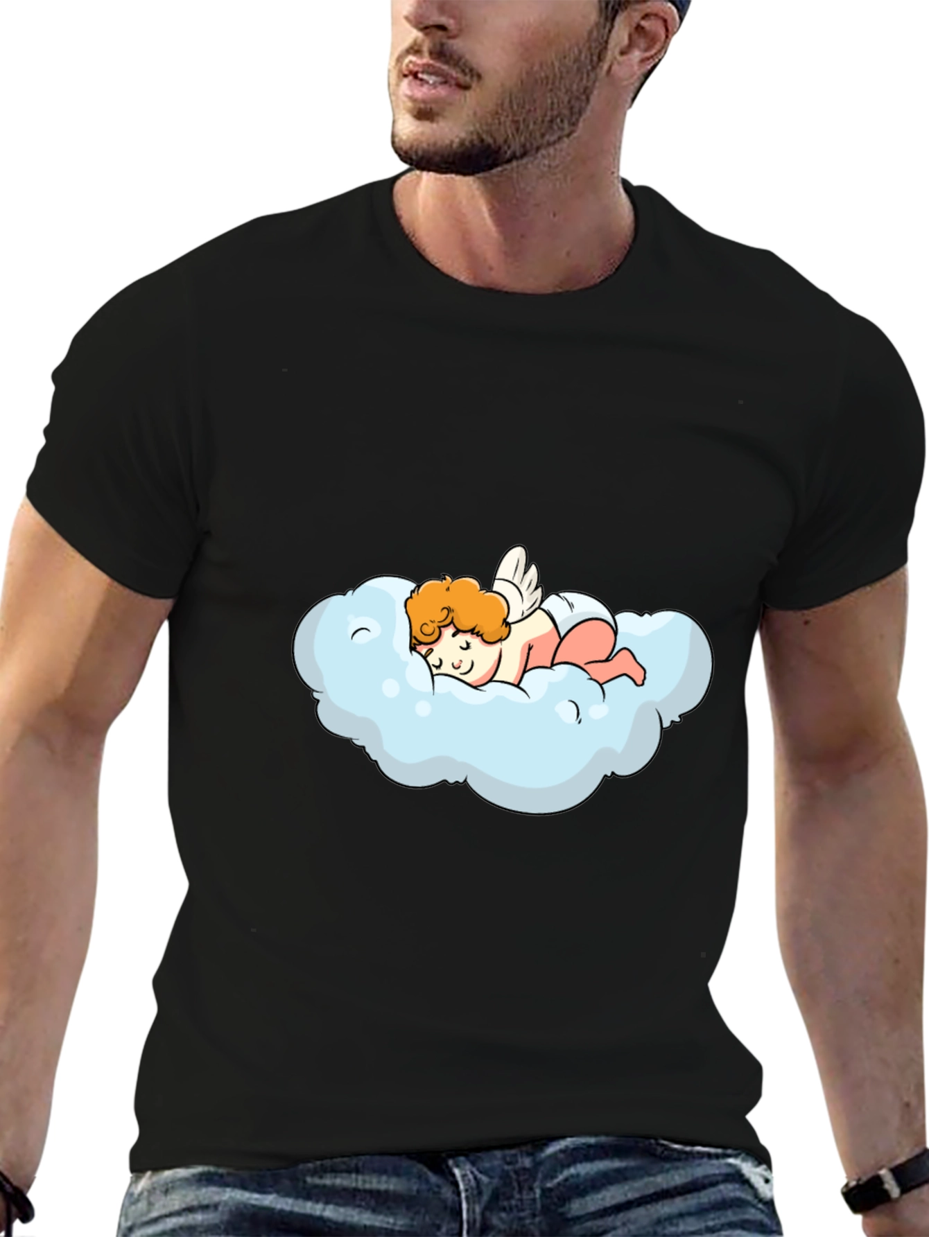 Angel Sleeping on a Cloud T-Shirt