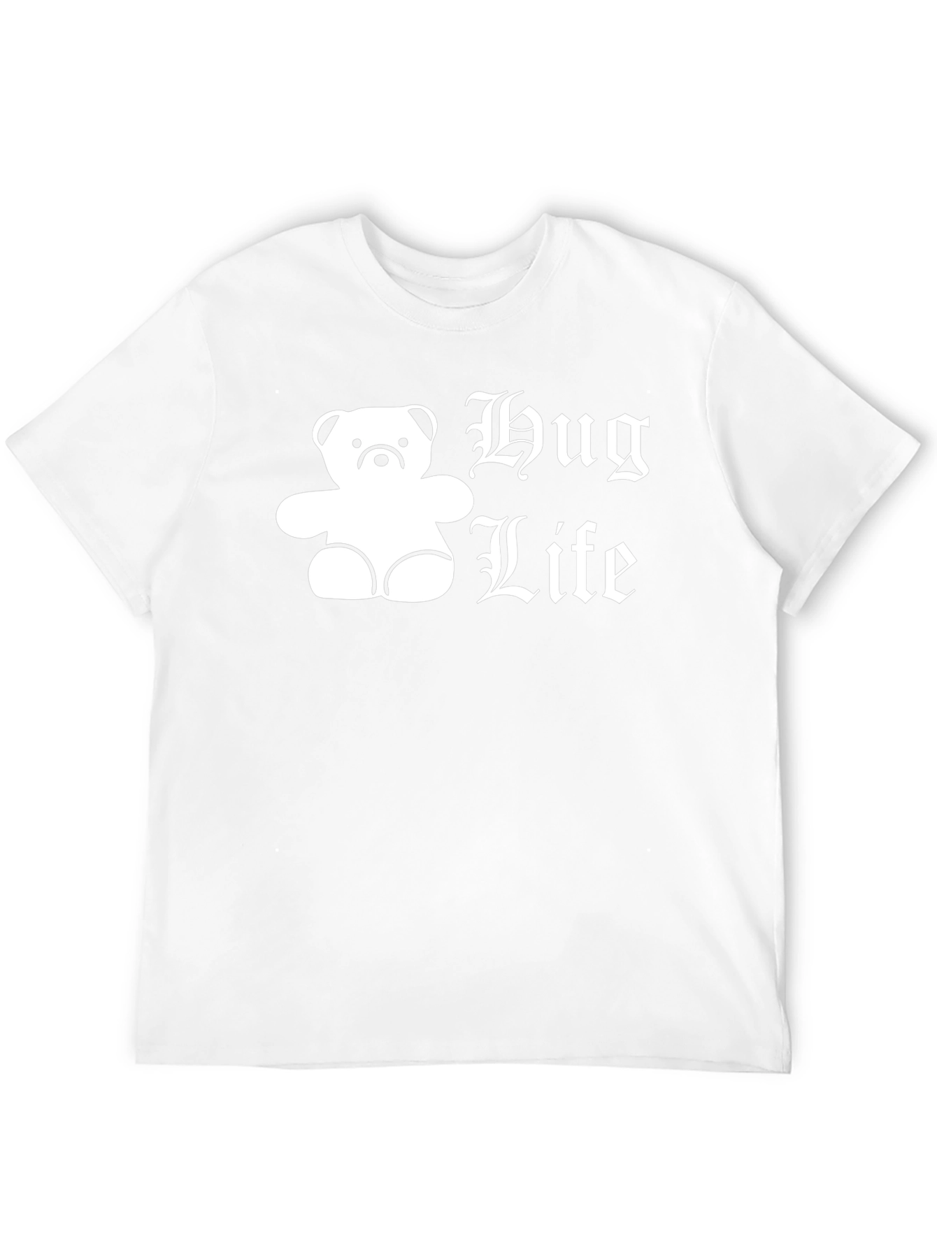 Hug Life T-Shirt - Black Bear Parody Tee
