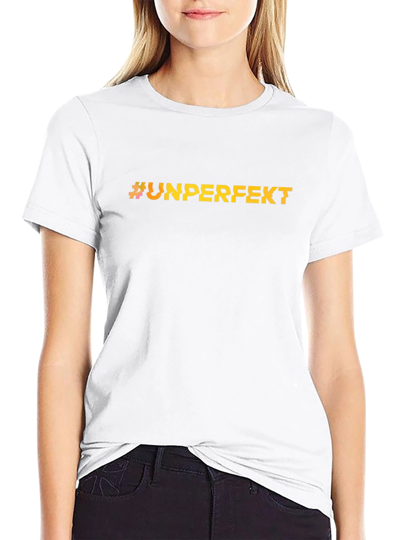 #UNPERFEKT Black Graphic Tee - Stylish & Trendy