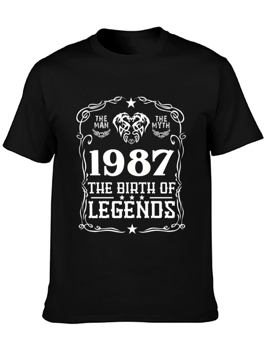 1987 The Birth Of Legends Graphic T-Shirt