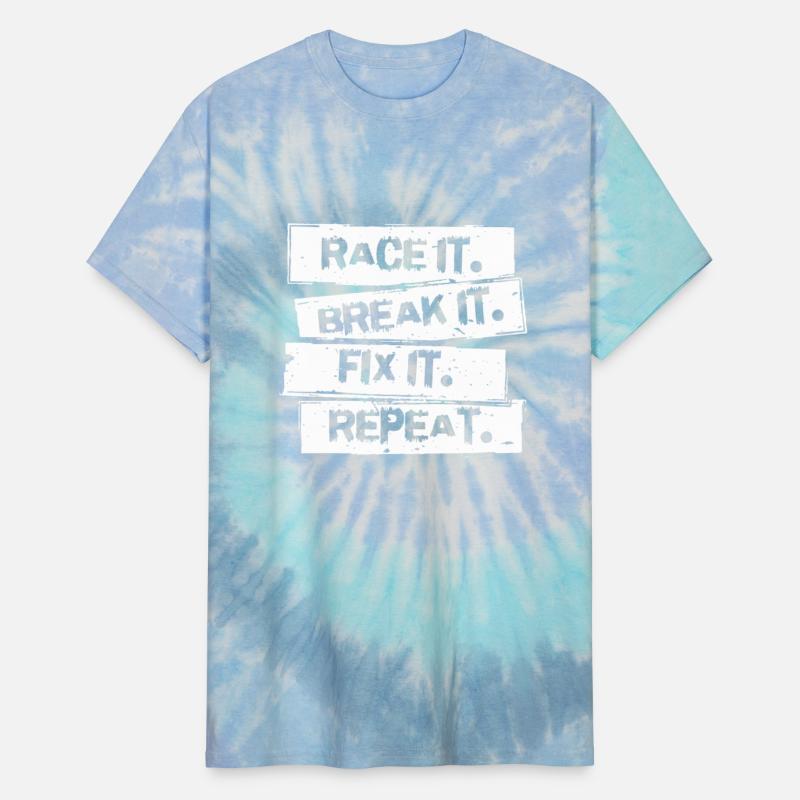 Race It Break It Fix It Racing Car Hot Rod Muscl