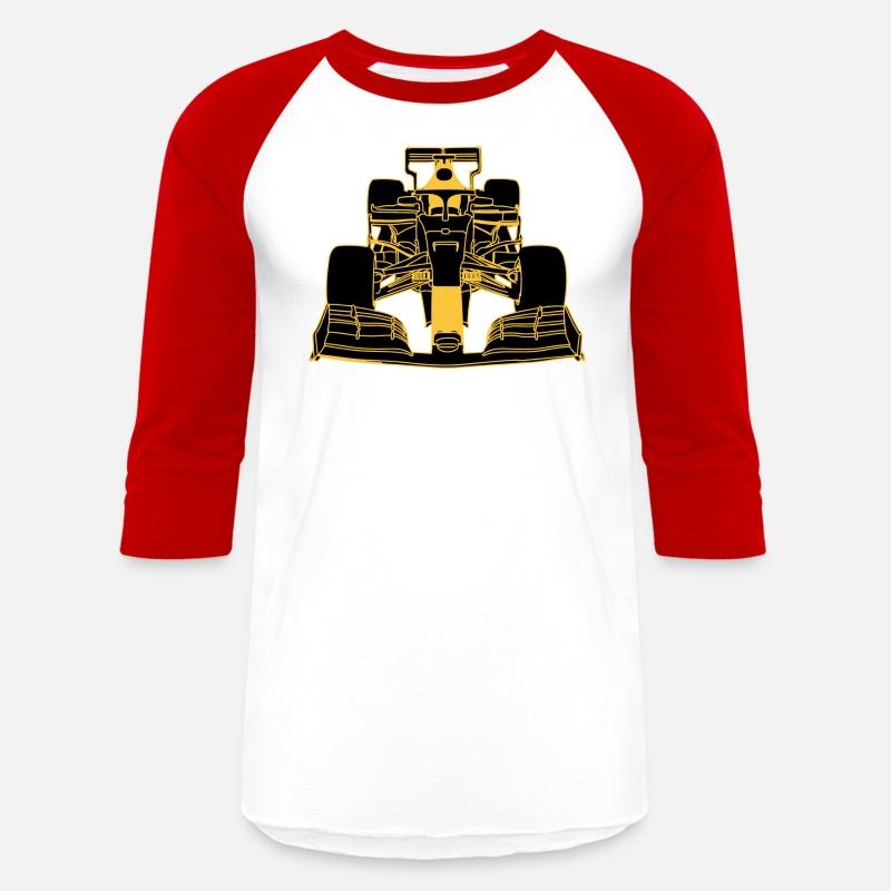 Racing car formula racing car yellow