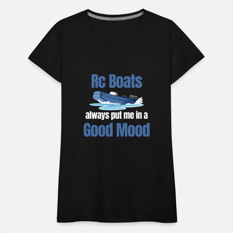 RC Boats Always Put Me In A Good Mood Captain