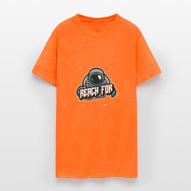 Reach for the Stars - astronomi T-Shirt