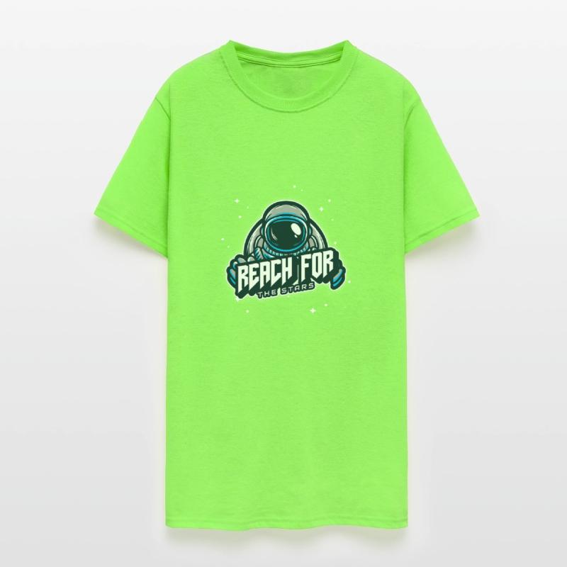 Reach for the Stars - astronomi T-Shirt