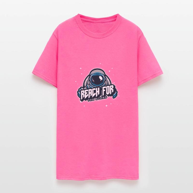 Reach for the Stars - astronomi T-Shirt