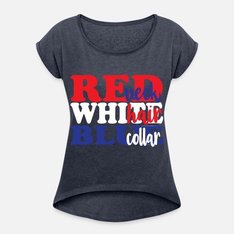 Redneck White Hair Blue Collar