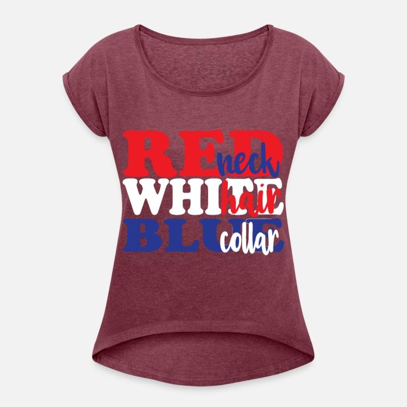 Redneck White Hair Blue Collar