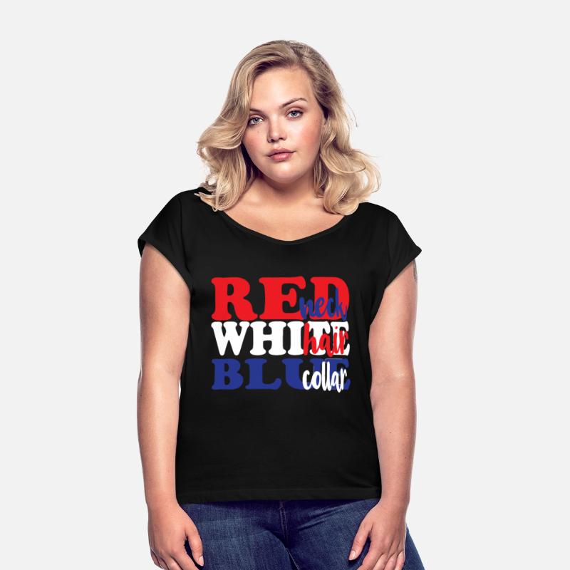 Redneck White Hair Blue Collar