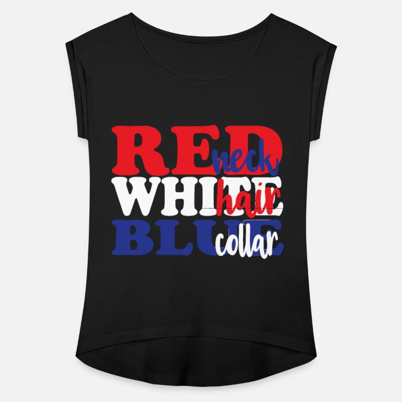 Redneck White Hair Blue Collar