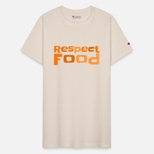 Respect food Typography