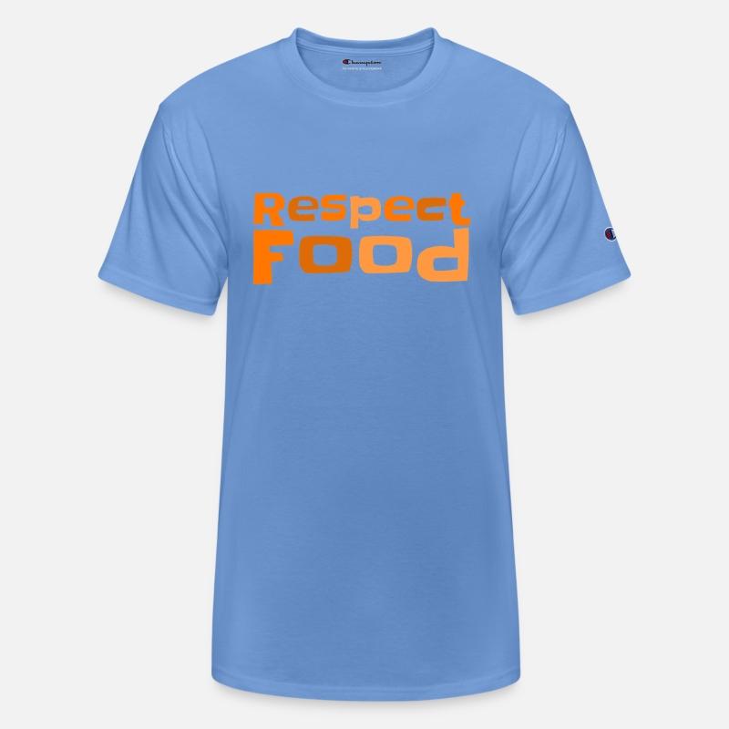 Respect food Typography