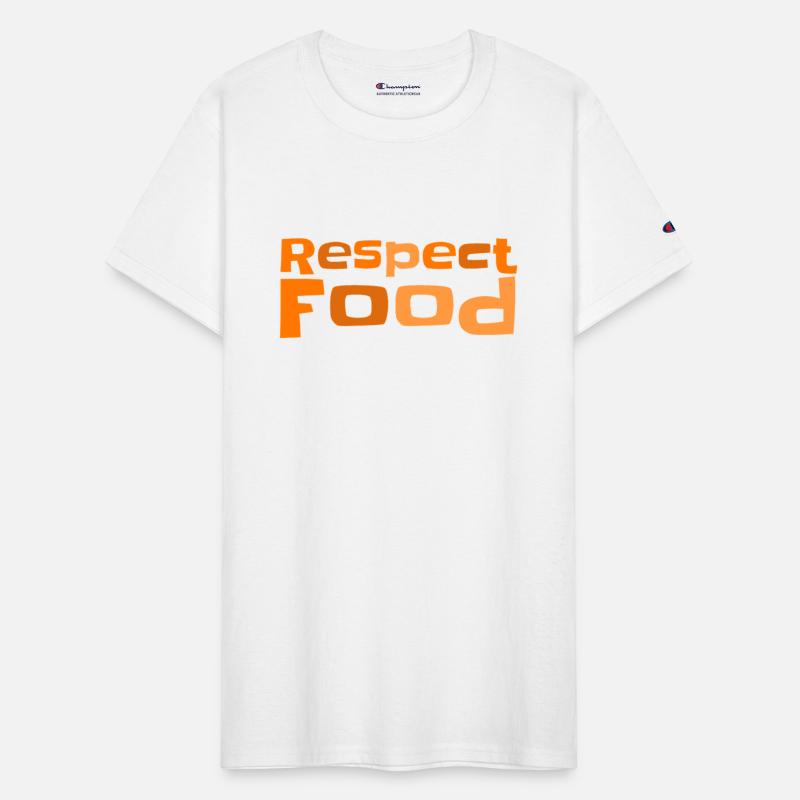 Respect food Typography