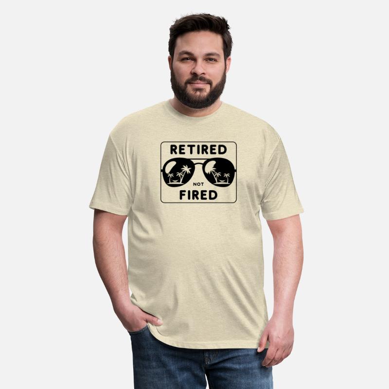 Retired Not Fired Sunglasses Palm Trees.