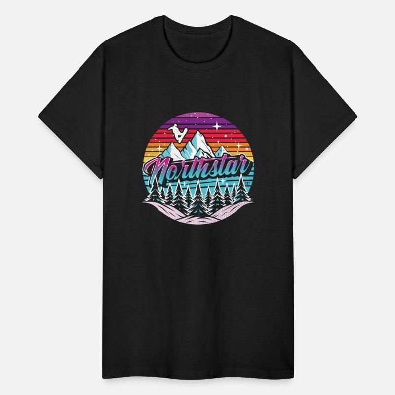 Retro 80s Northstar Ski