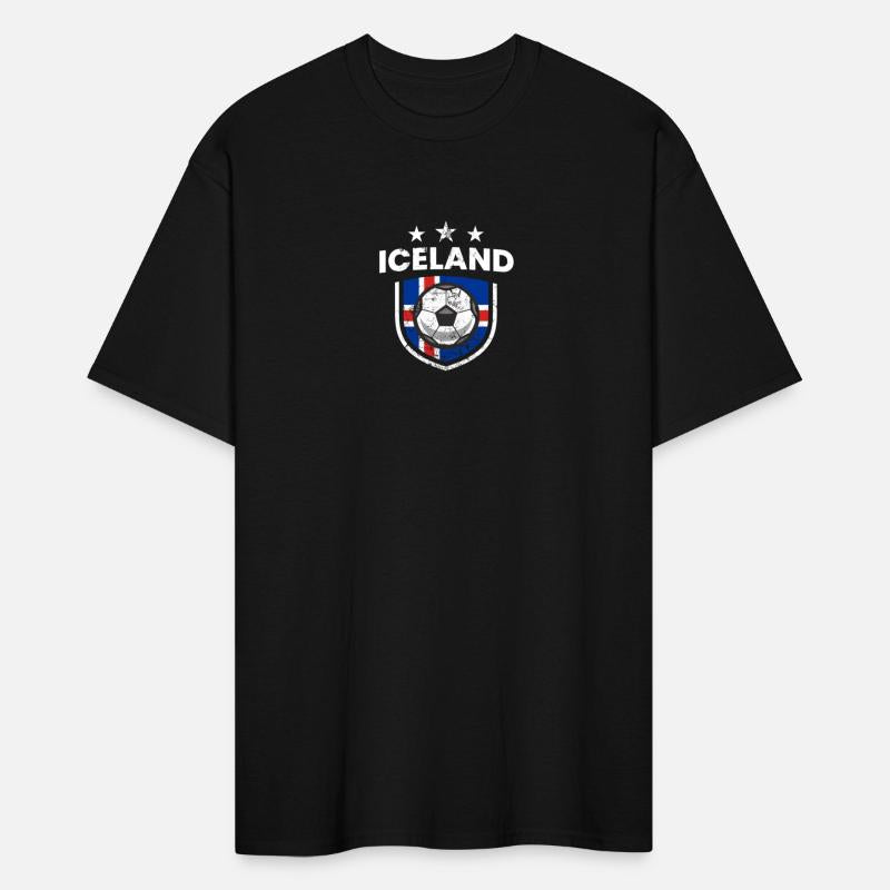 Retro Iceland Soccer Football Fan Country