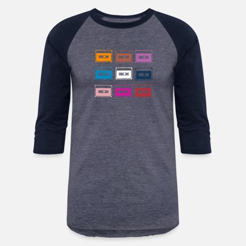 retro mix cassettes style vintage shirt