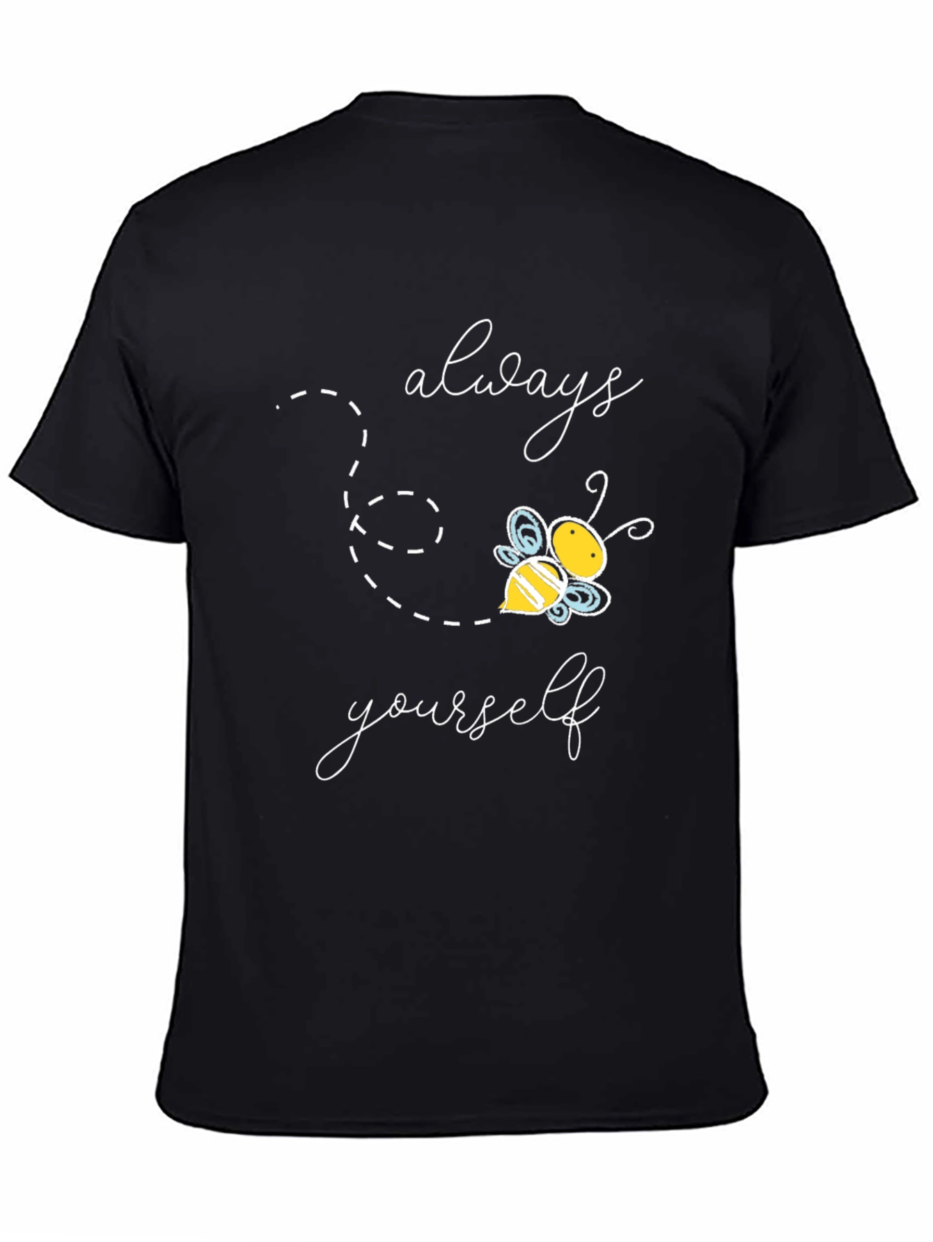 Always Bee Yourself Graphic Tee - Black