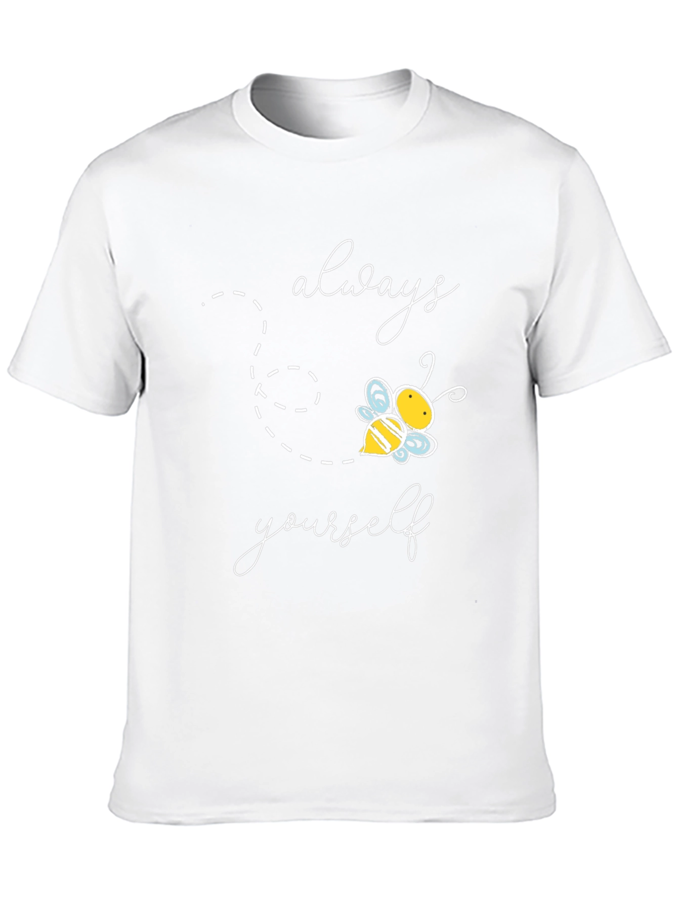 Always Bee Yourself Graphic Tee - Black