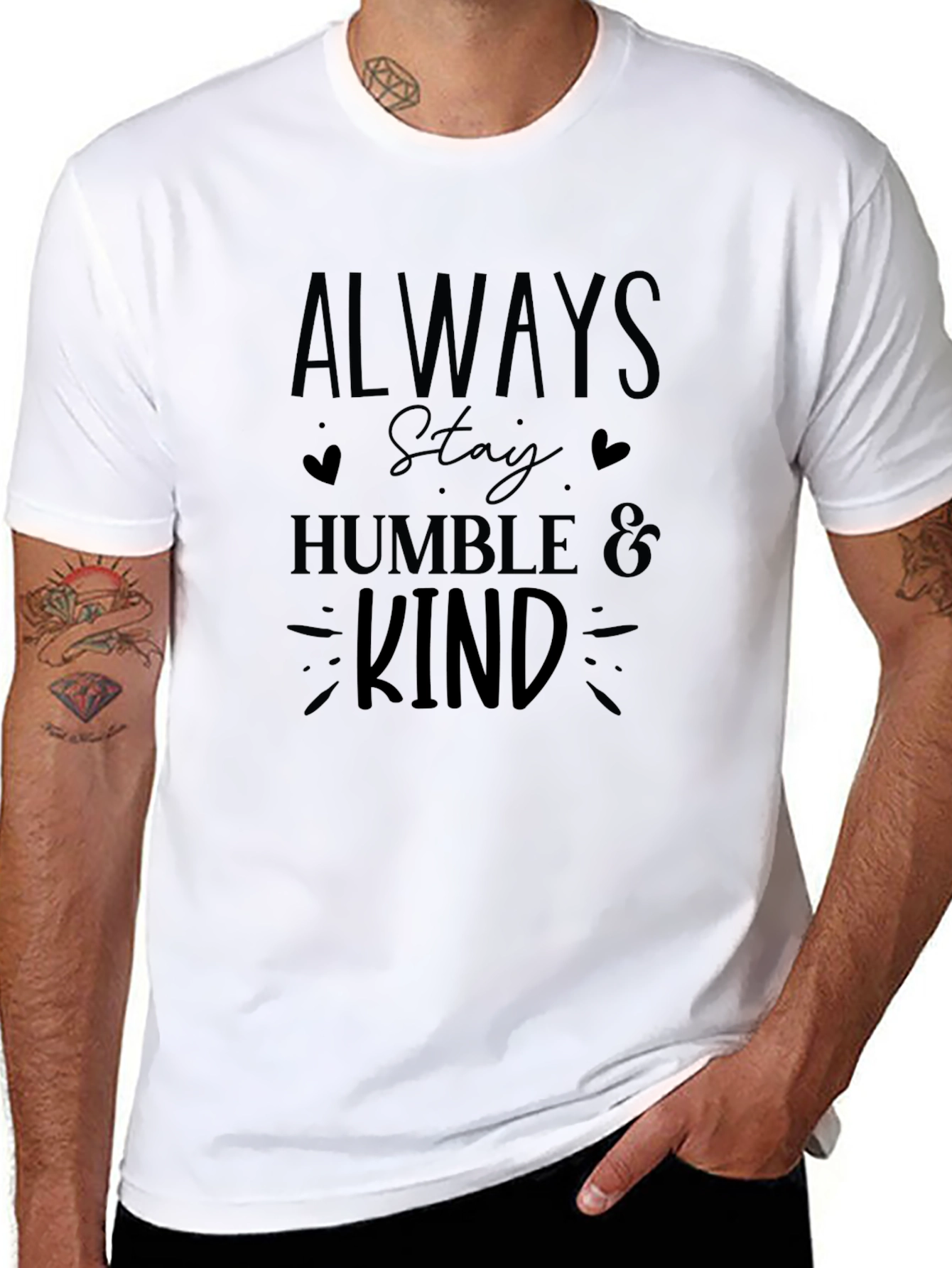 Always Stay Humble & Kind Graphic T-Shirt