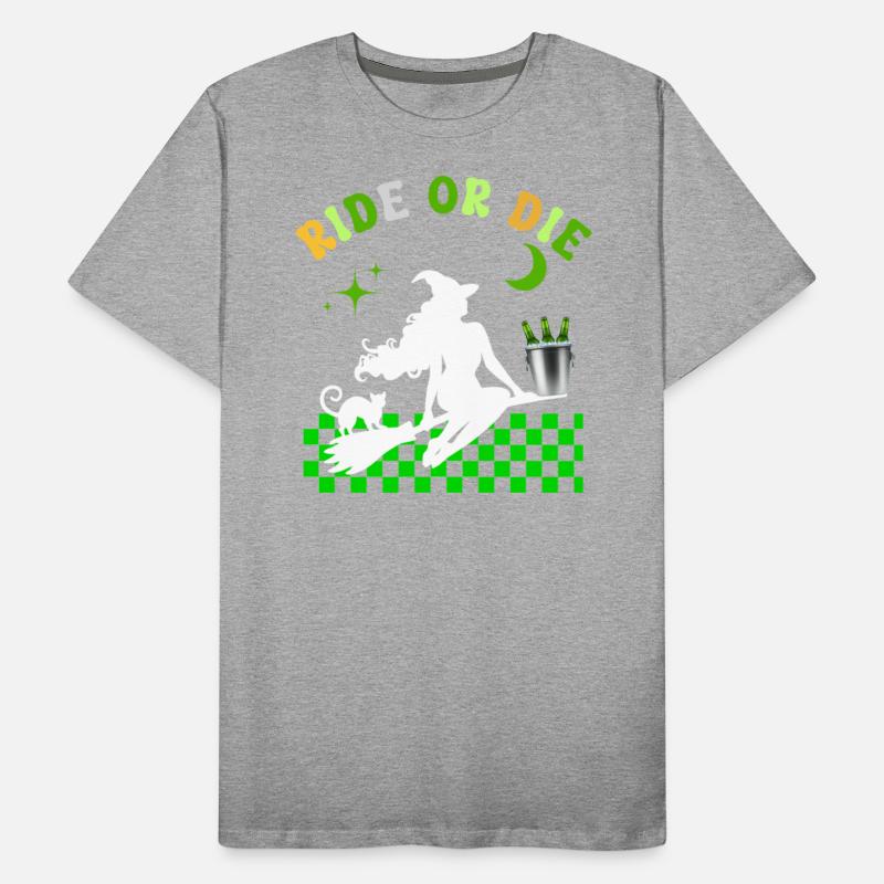 RIDE OR DIE Spooky Halloween Bachelorette Shirts