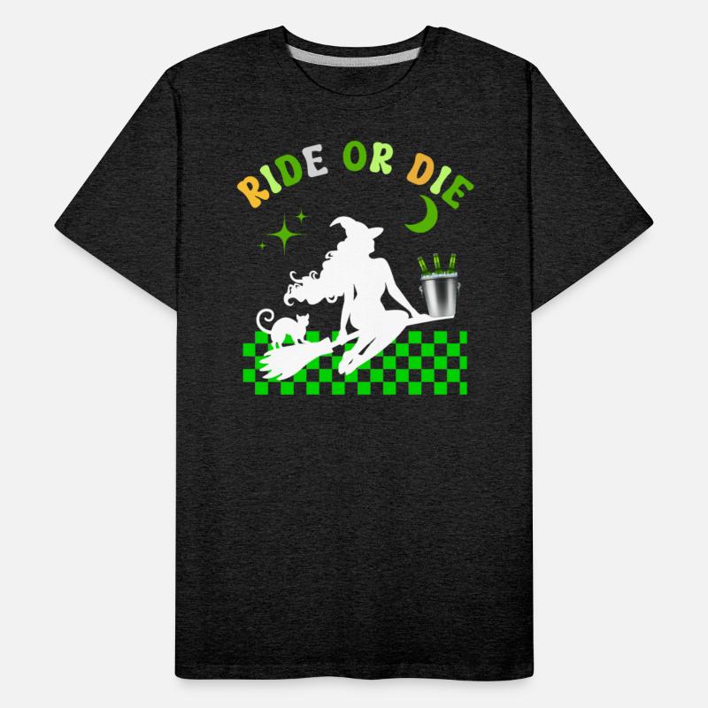 RIDE OR DIE Spooky Halloween Bachelorette Shirts