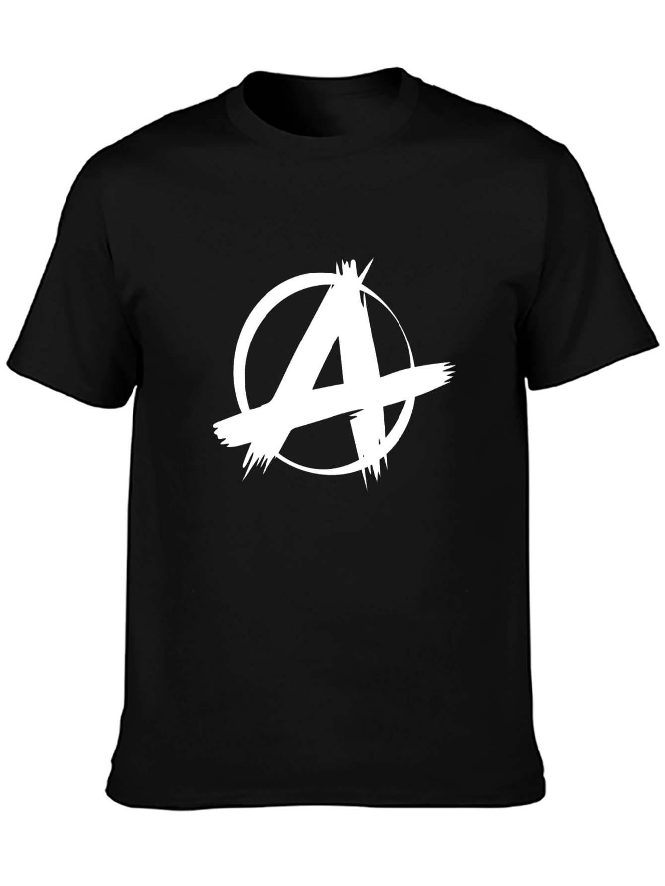 Anarchy Symbol Black Tee