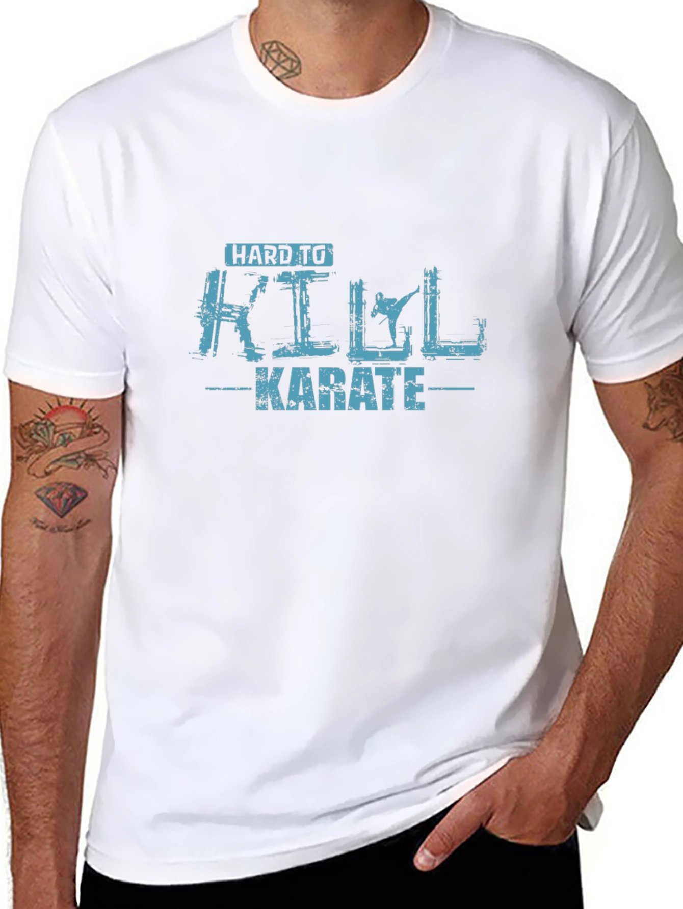 Hard to Kill Karate Graphic T-Shirt