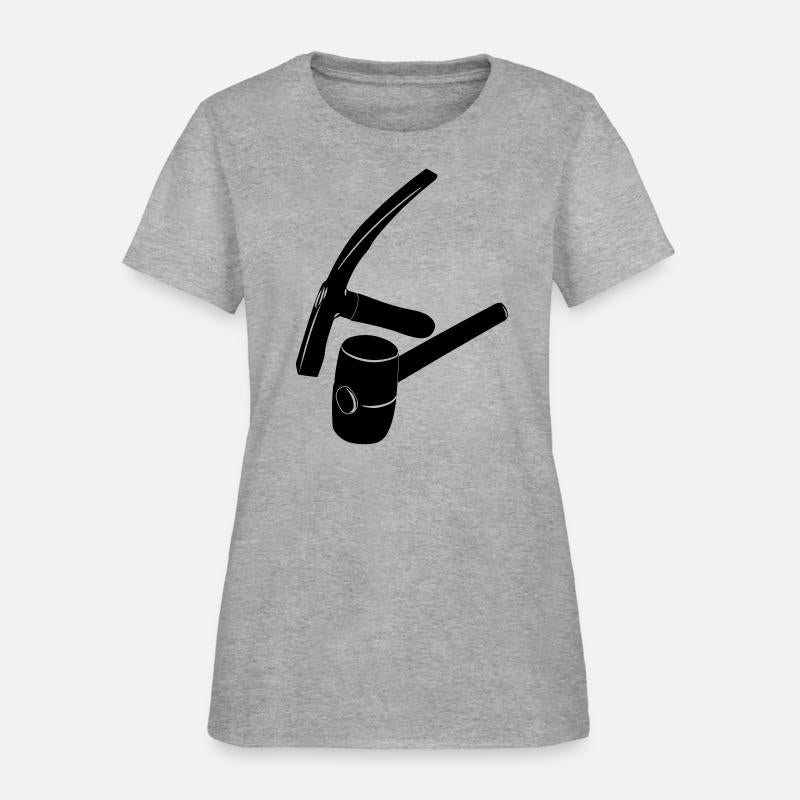 Rubber hammer and paving hammer for road worker