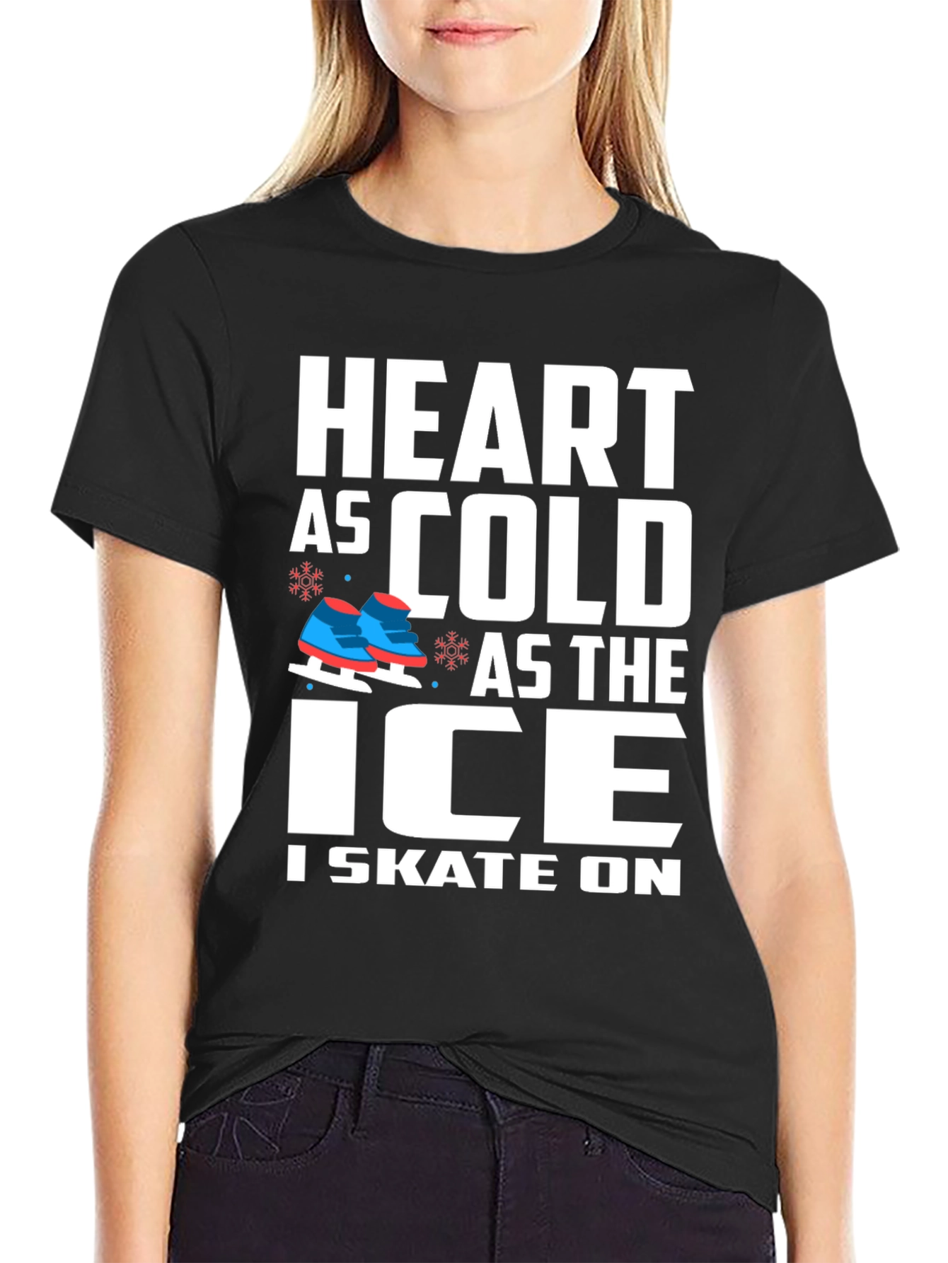 Heart As Cold As The Ice Graphic T-Shirt