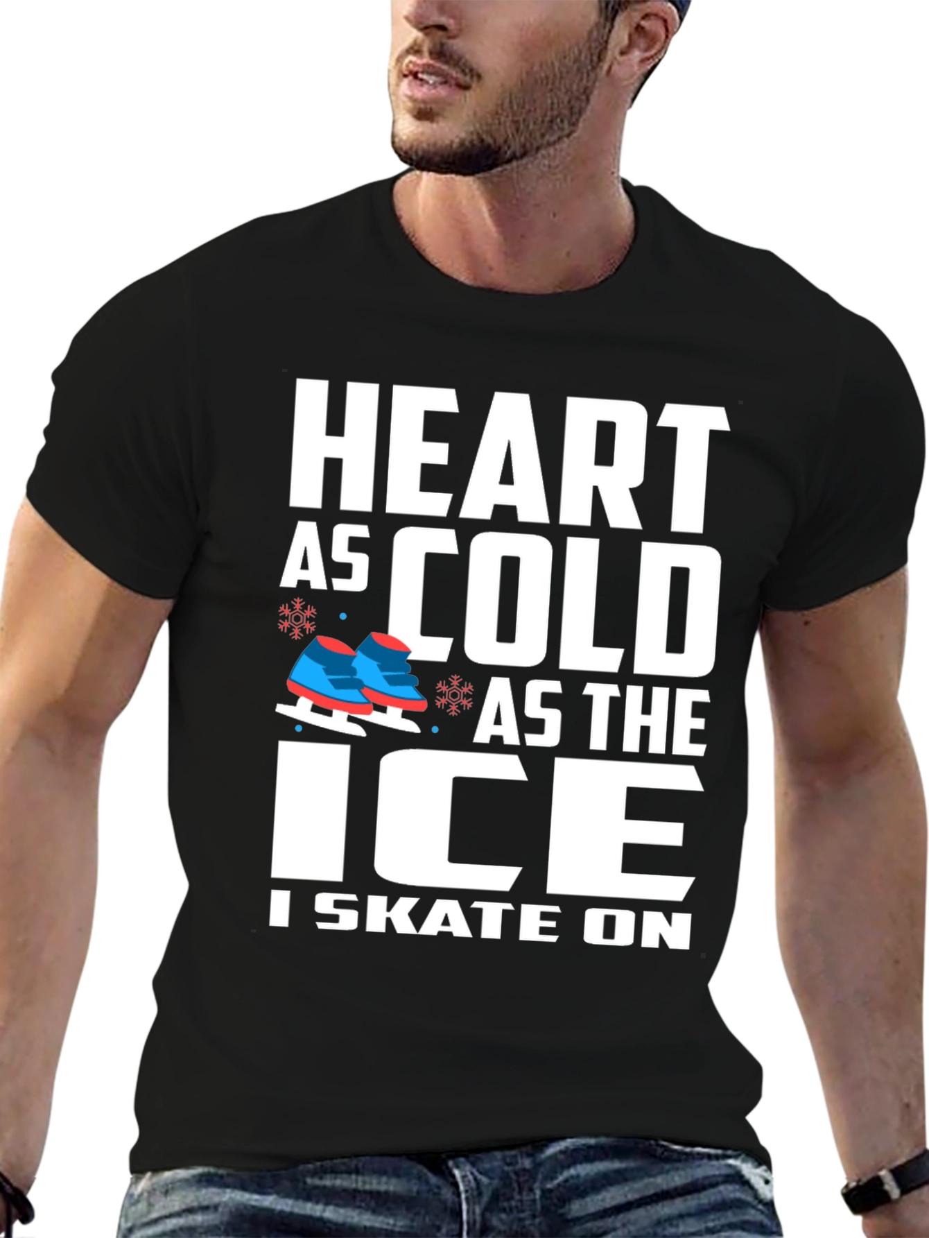 Heart As Cold As The Ice Graphic T-Shirt