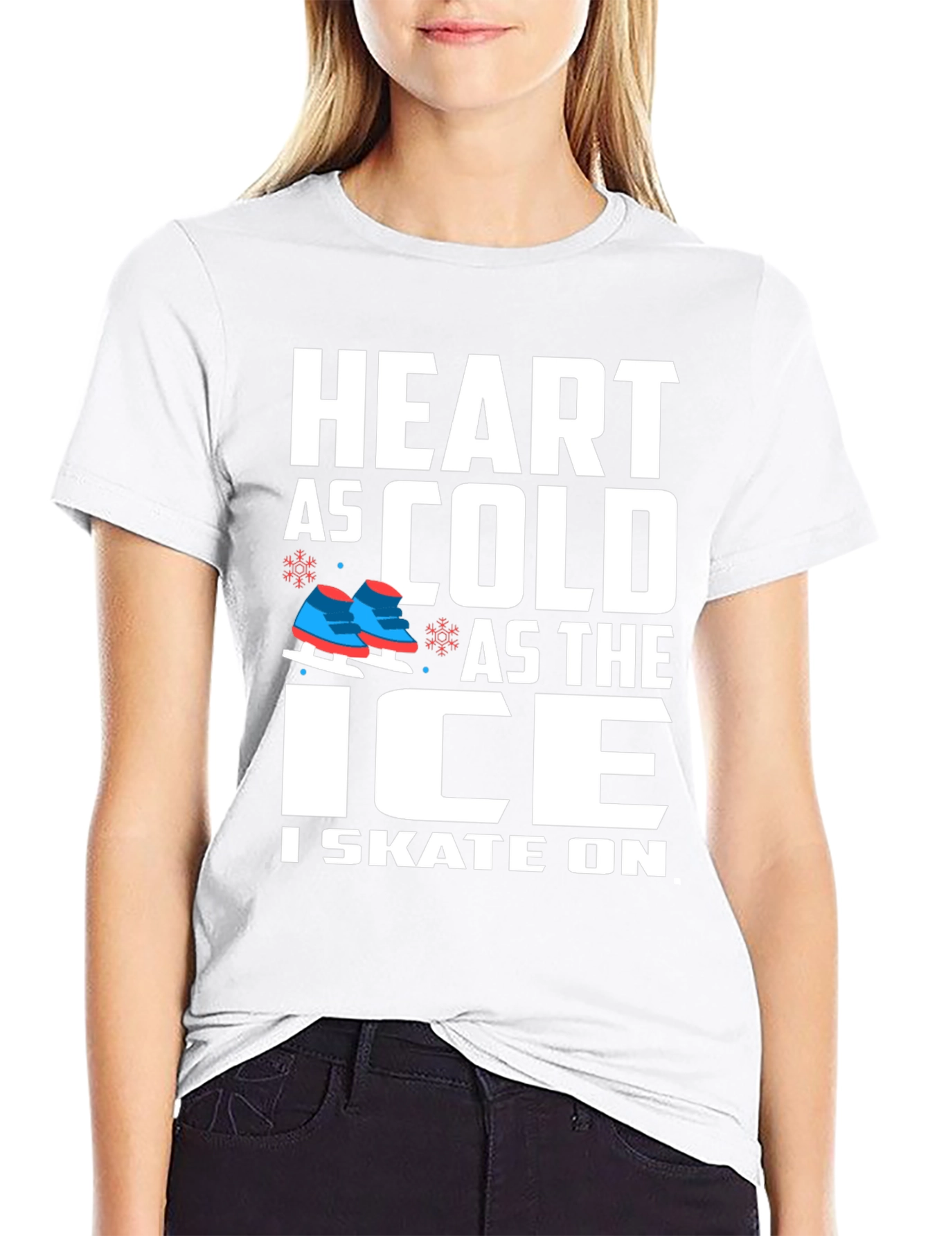 Heart As Cold As The Ice Graphic T-Shirt
