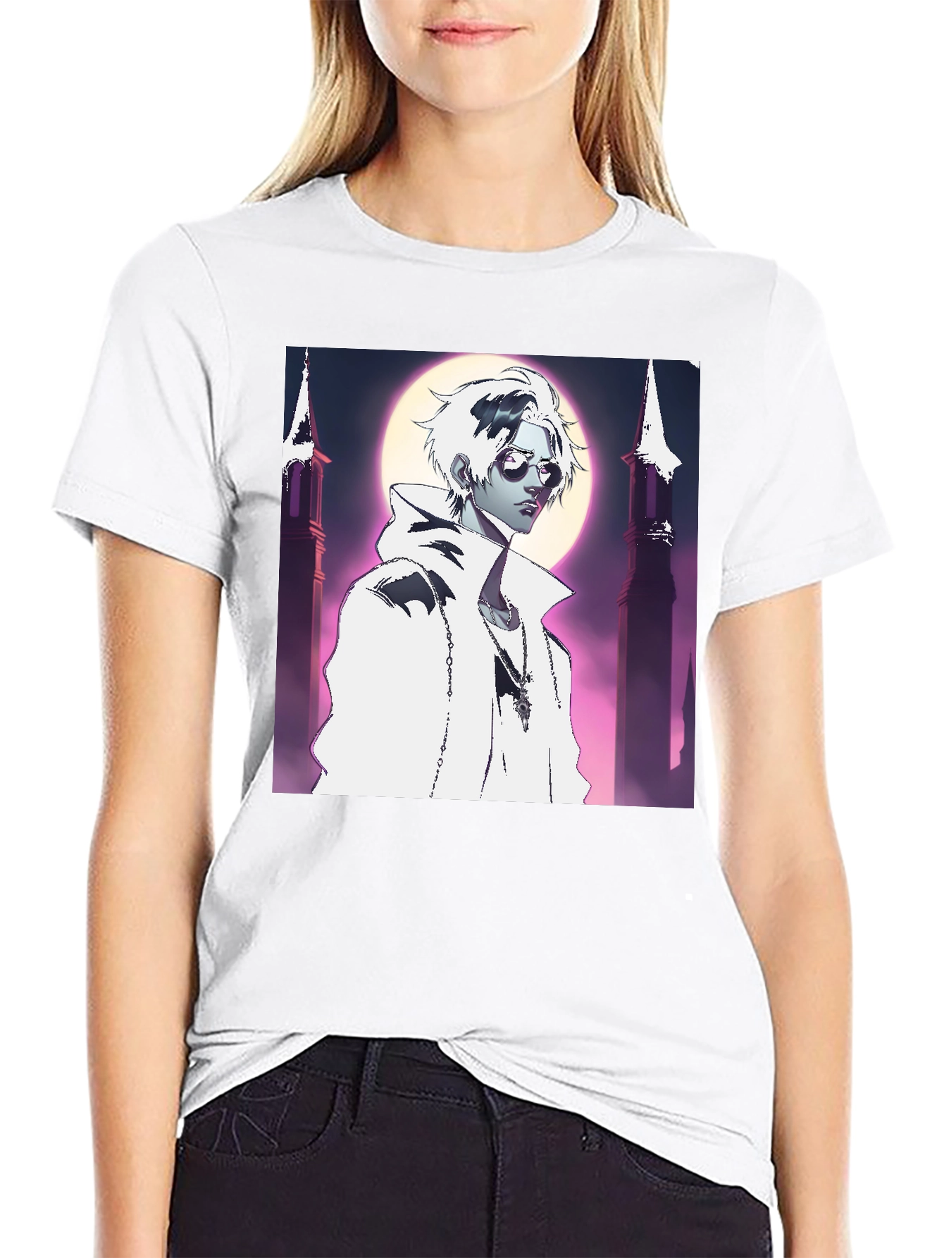Anime Style Graphic Tee - Cool Urban Fashion