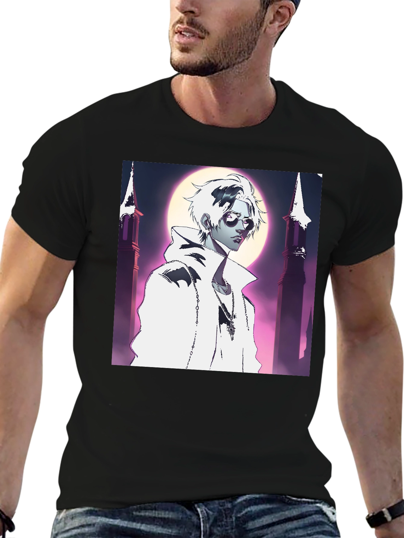 Anime Style Graphic Tee - Cool Urban Fashion