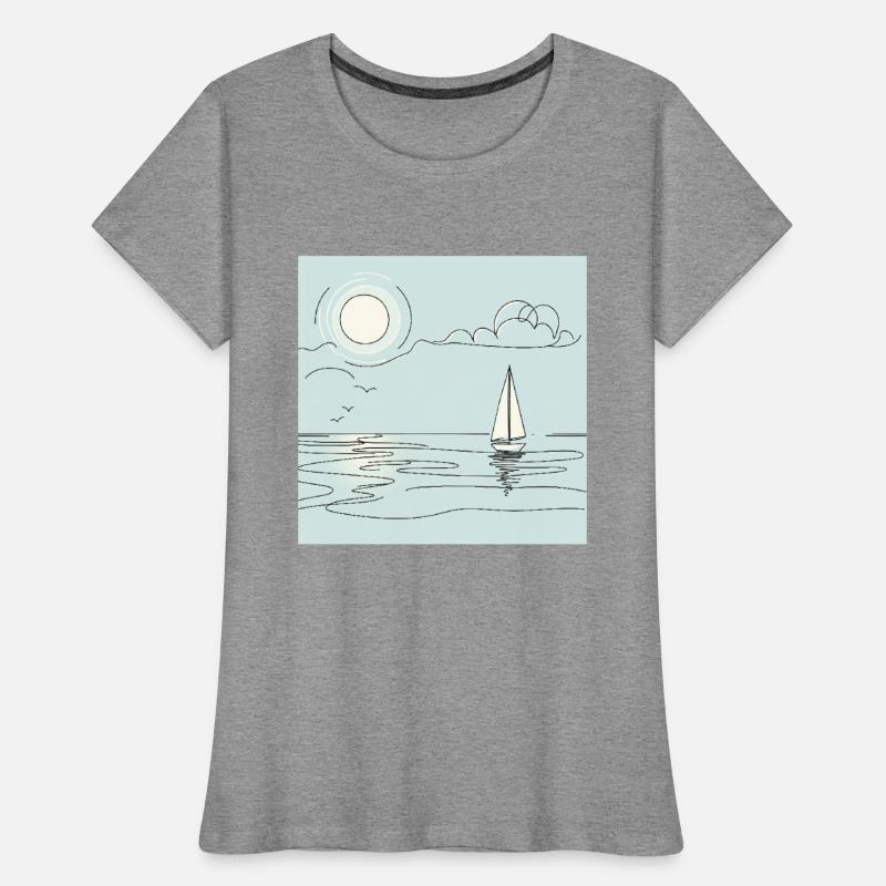 Sailing Boat Drawing