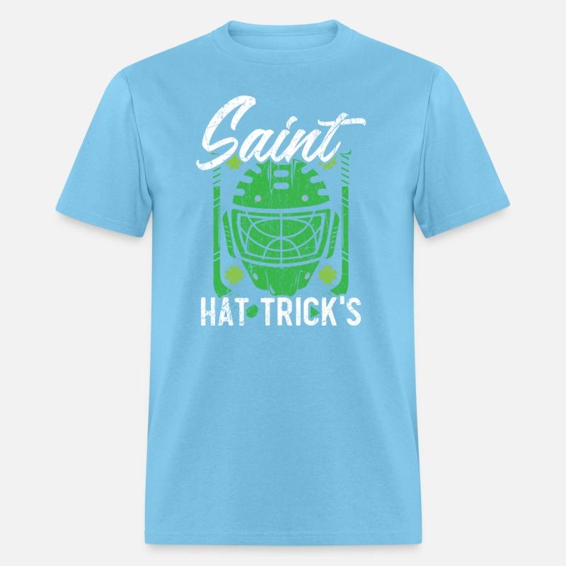 Saint Hat Trick's Hockey Player St. Patrick's Day