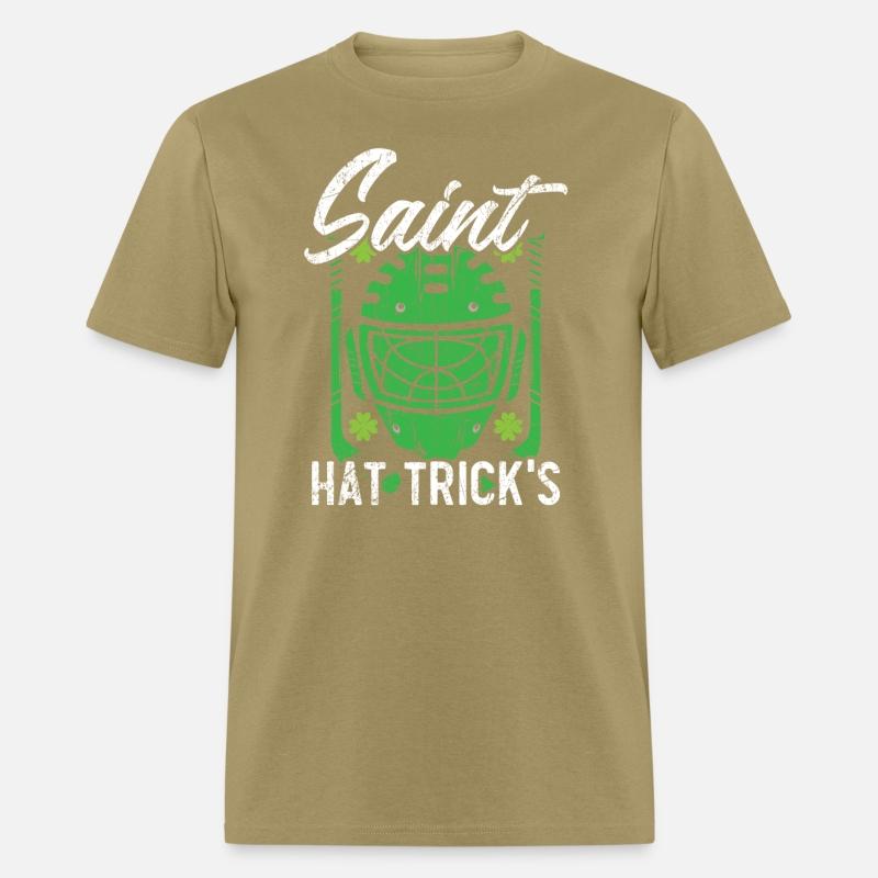 Saint Hat Trick's Hockey Player St. Patrick's Day