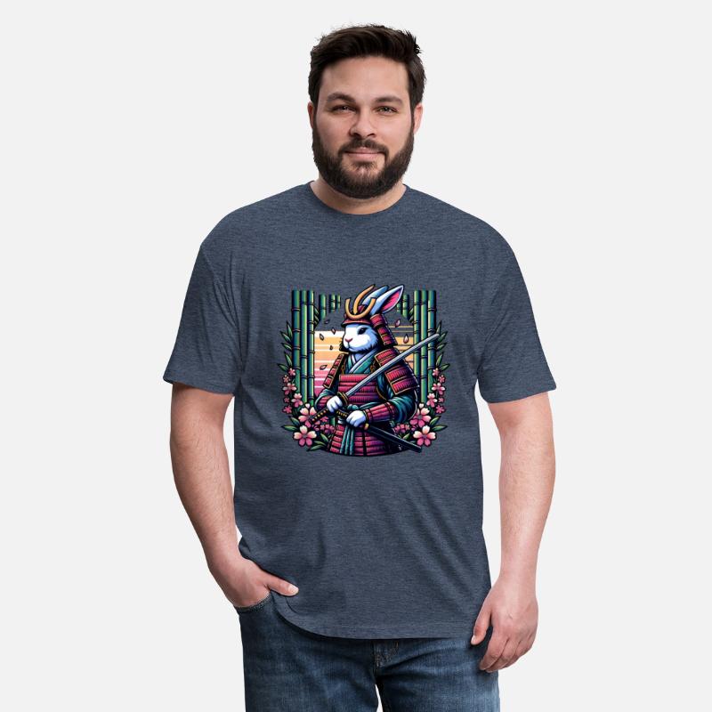 Samurai Rabbit in Bamboo Grove