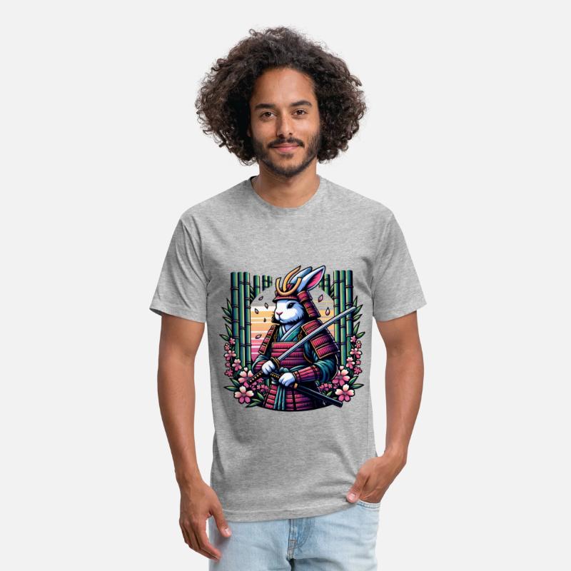 Samurai Rabbit in Bamboo Grove