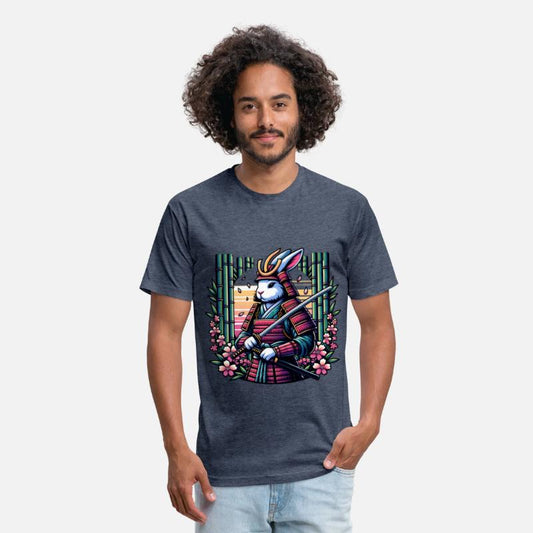 Samurai Rabbit in Bamboo Grove